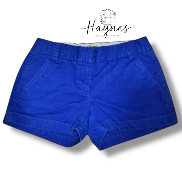 ❣️5 FOR $25 ❣️ J-CREW | Chino Shorts Size 0 Excellent Condition {68} - Picture 1 of 7